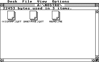 Paladin Scenario Disk - Nostro atari screenshot